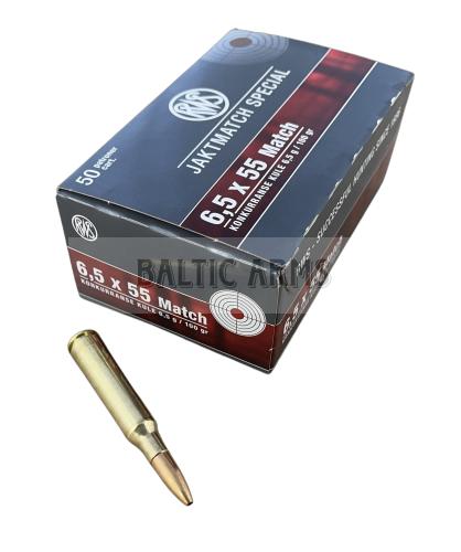 RWS 6.5x55  SE 6.5 g / 100 gr Match